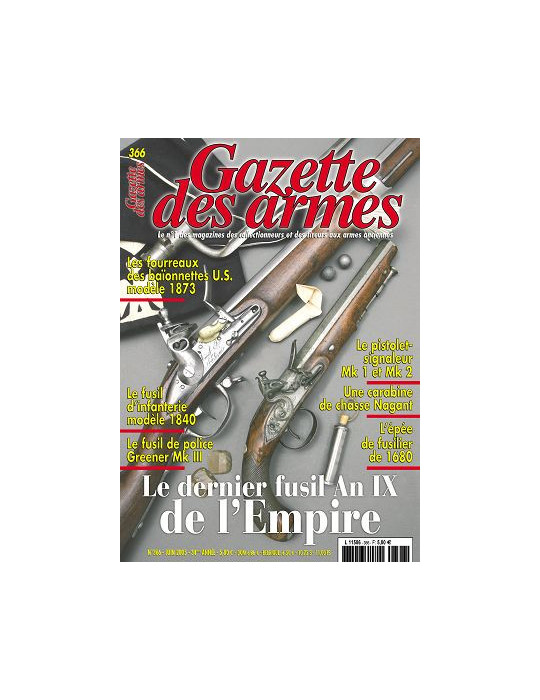 Numero Gazette des armes 366