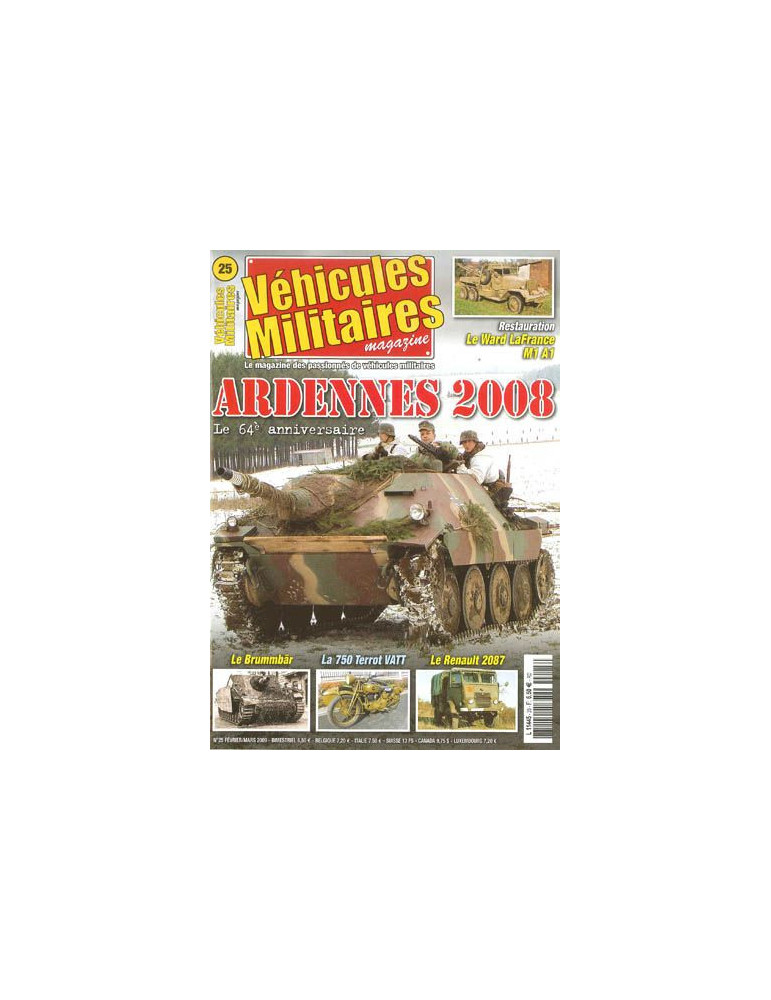 VEHICULES MILITAIRES N¡ 25