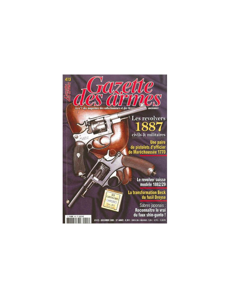 GAZETTE DES ARMES N¡ 415
