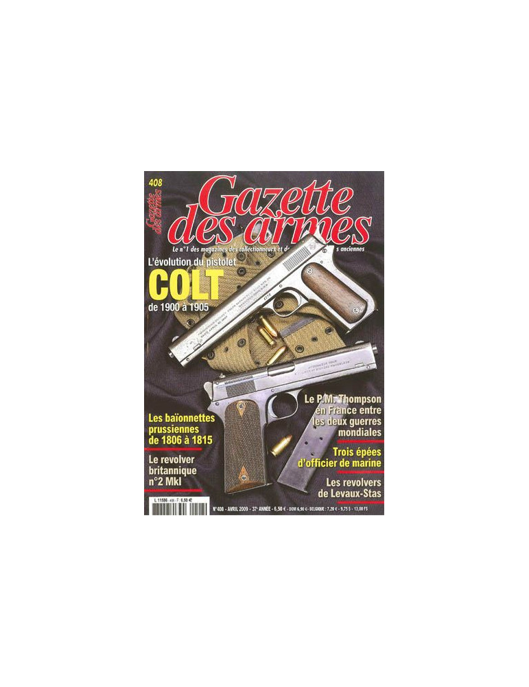 GAZETTE DES ARMES N¡ 408