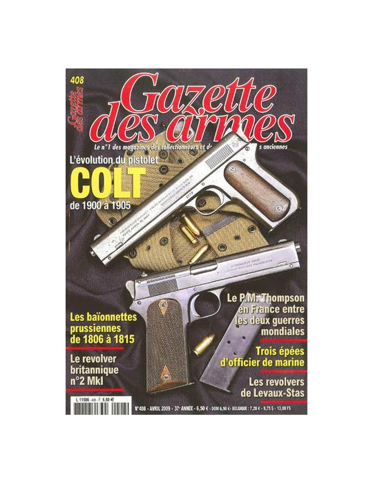 GAZETTE DES ARMES N¡ 408