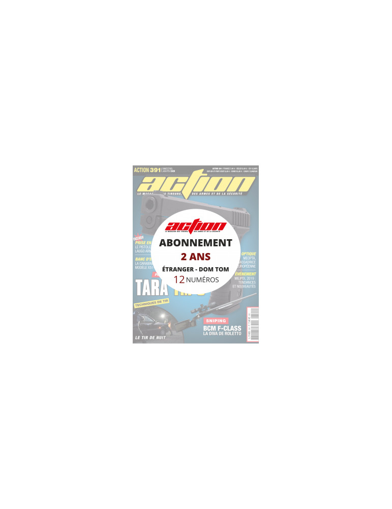 ABONNEMENT ACTION 2 ANS ETRANGER ET DOM TOM