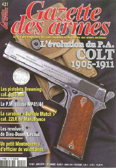 GAZETTE DES ARMES N¡ 421
