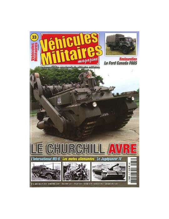 VEHICULES MILITAIRES N¡ 33