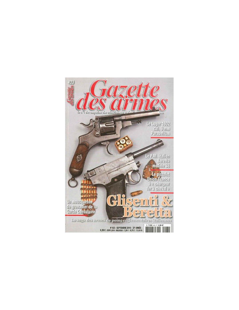GAZETTE DES ARMES N¡ 423