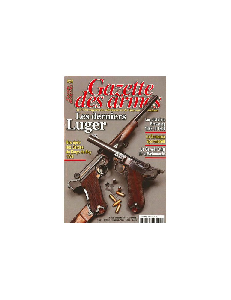 GAZETTE DES ARMES N¡ 424 GAZETTE DES ARMES N¡ 424