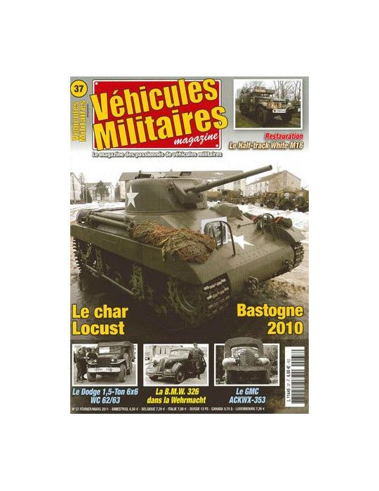 VEHICULES MILITAIRES N¡ 37