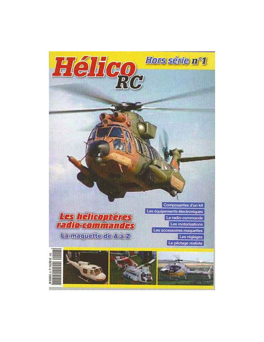 HS HELICO RC N¡ 1 - LES HELICOPTERES RADIO-COMMANDES