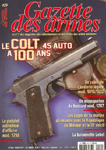 GAZETTE DES ARMES N¡ 429