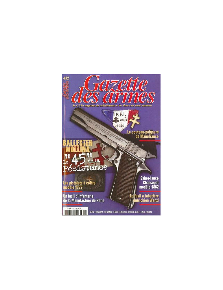 GAZETTE DES ARMES N¡ 432