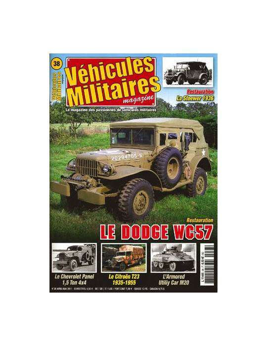 VEHICULES MILITAIRES N¡ 38