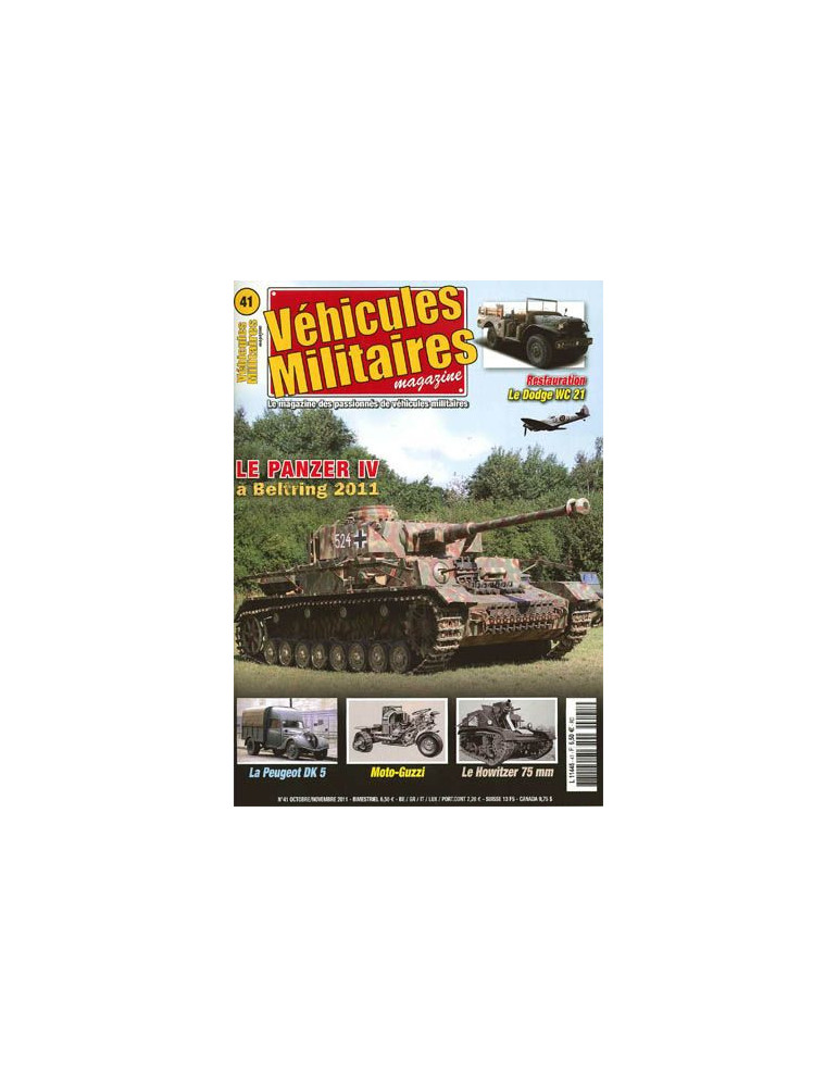 VEHICULES MILITAIRES N¡ 41