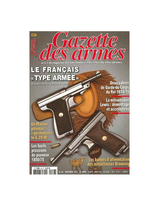 GAZETTE DES ARMES N¡436