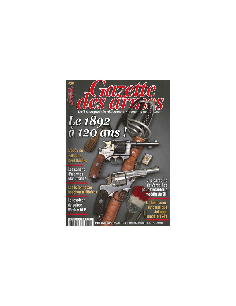 GAZETTE DES ARMES N¡439