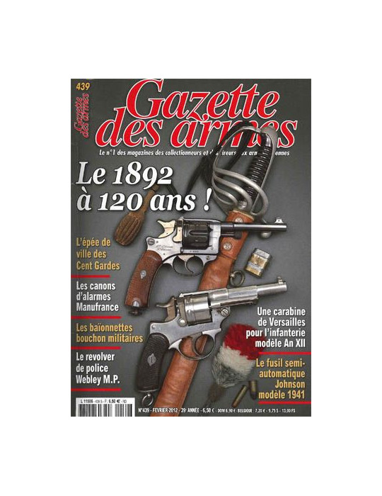 GAZETTE DES ARMES N¡439