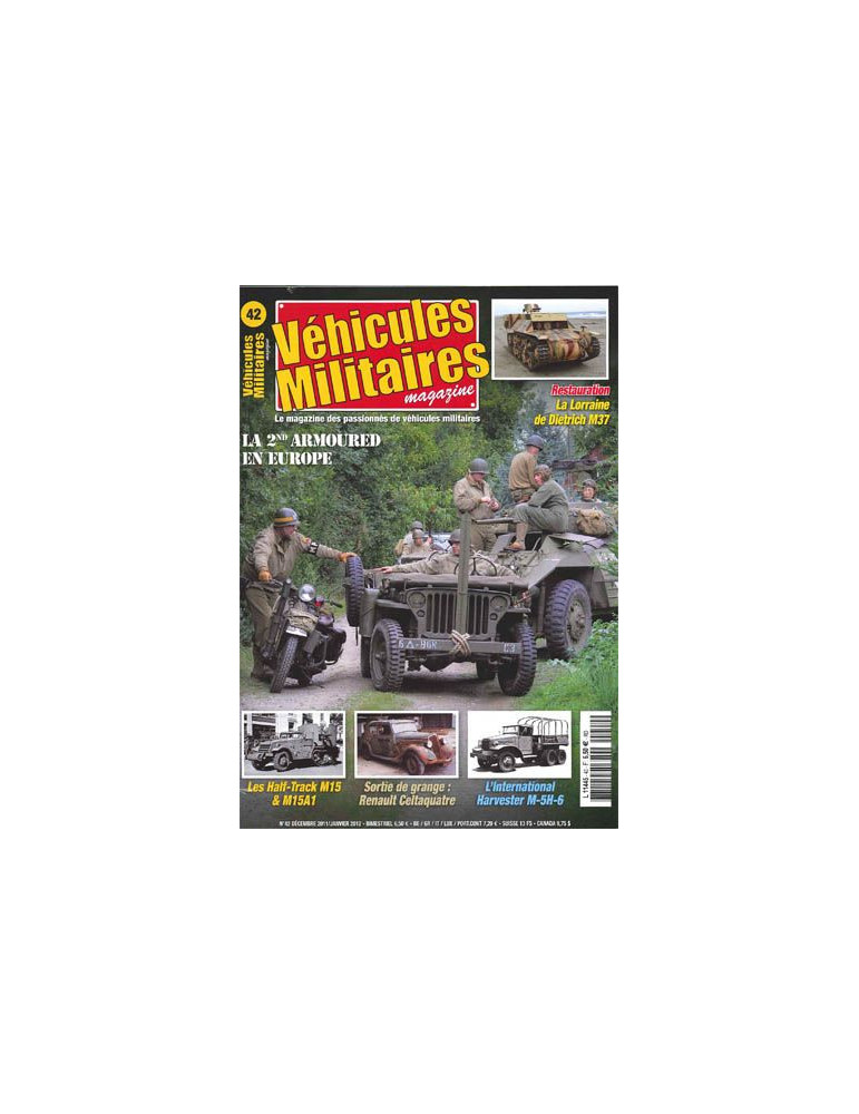VEHICULES MILITAIRES N¡ 42