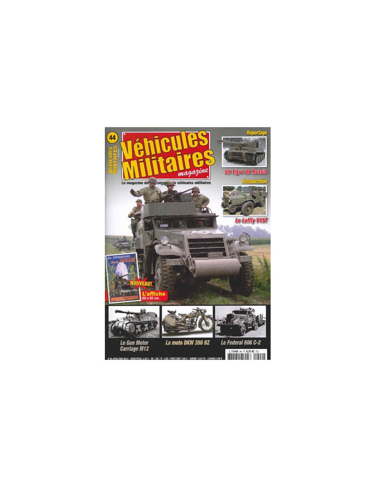 VEHICULES MILITAIRES N¡ 44