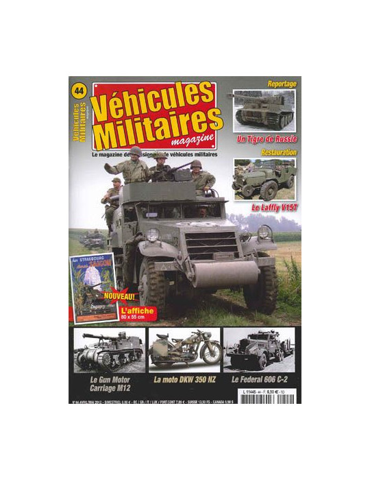 VEHICULES MILITAIRES N¡ 44