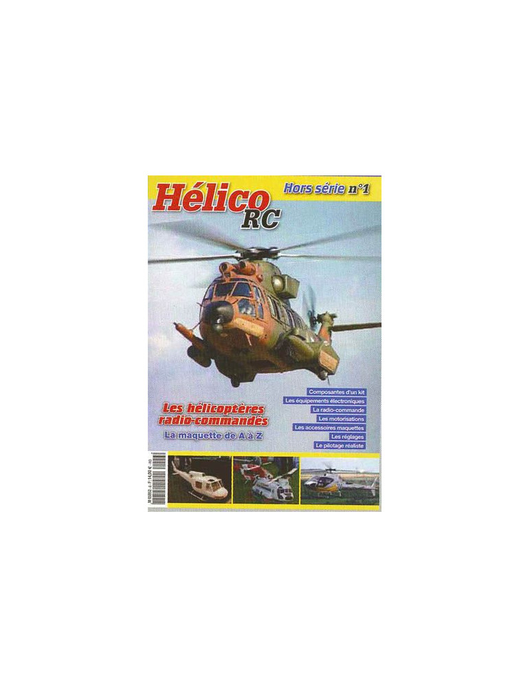 HS HELICO RC N° 1 - LES HELICOPTERES RADIO-COMMANDES
