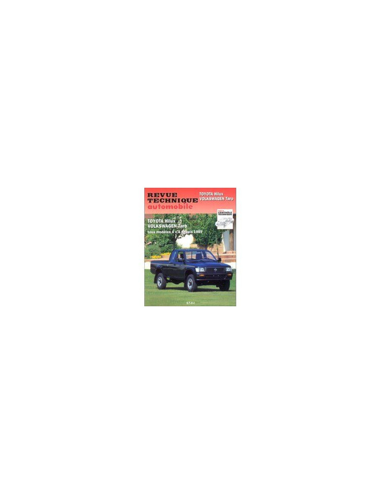 Revue Technique Automobile, CIP 575.1 : Toyota Hilux - Volkswage Revue Technique Automobile, CIP 575.1 : Toyota Hilux - Volkswage