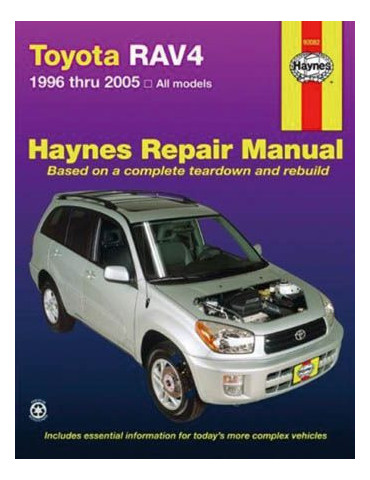 TOYOTA RAV4 1996 THRU 2002