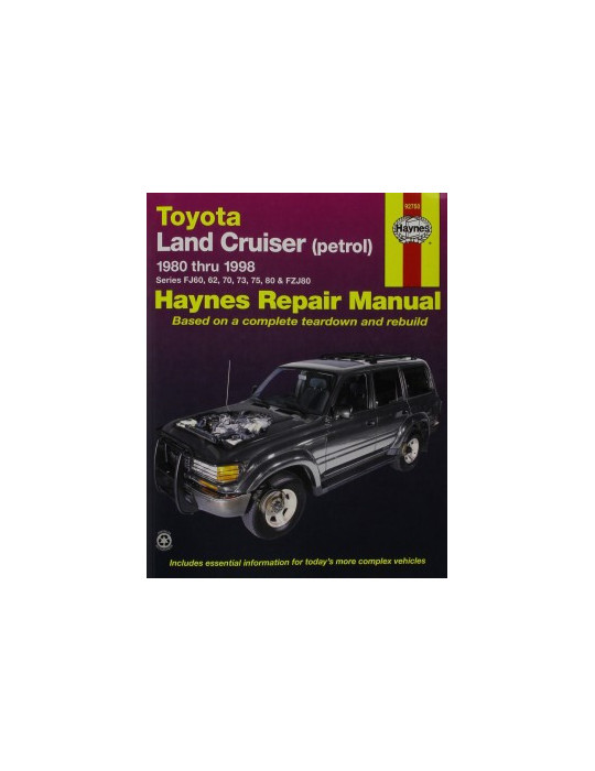 TOYOTA LAND CRUISER 1980 THRU 1998