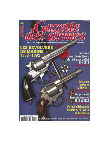 GAZETTE DES ARMES N¡ 451 MARS 2013