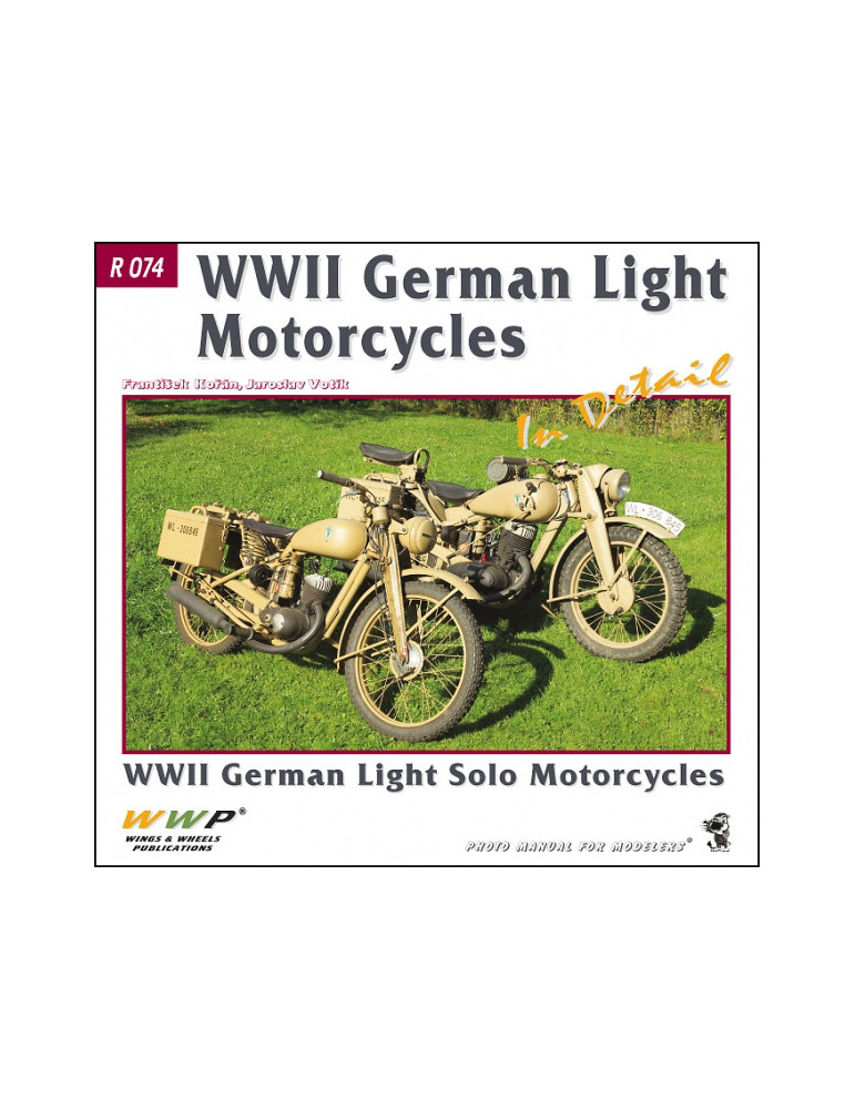 WWII GERMAN SOLO MOTORCYCLES IN DETAIL