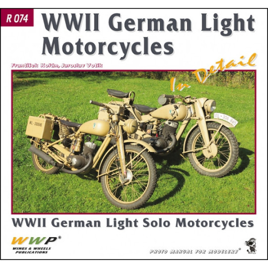 WWII GERMAN SOLO MOTORCYCLES IN DETAIL