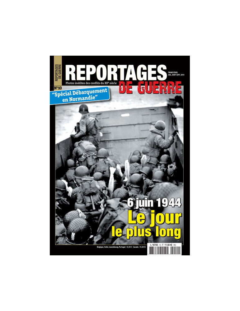 REPORTAGES DE GUERRE N¡10 6 Juin 1944