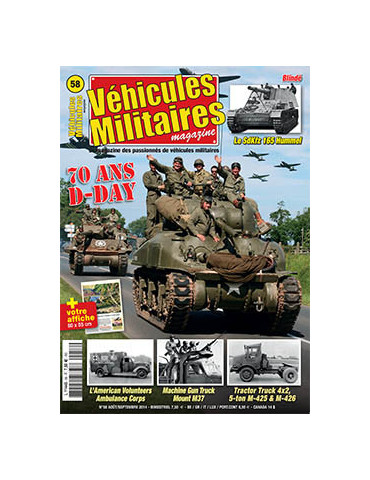 VEHICULES MILITAIRES N¡58
