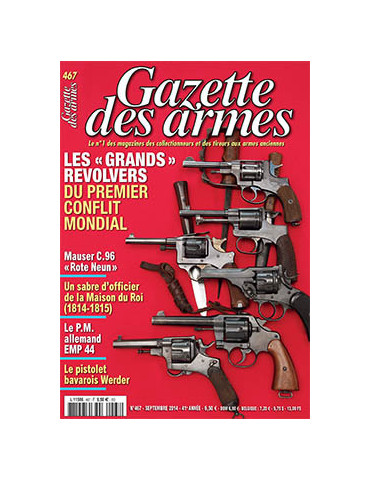 GAZETTE DES ARMES N¡467 SEPTEMBRE 2014