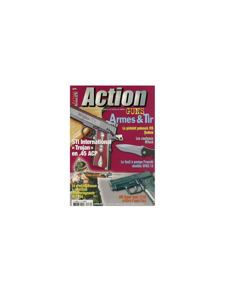 ACTION ARMES & TIR 270