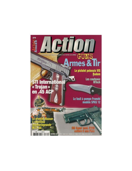 ACTION ARMES & TIR 270