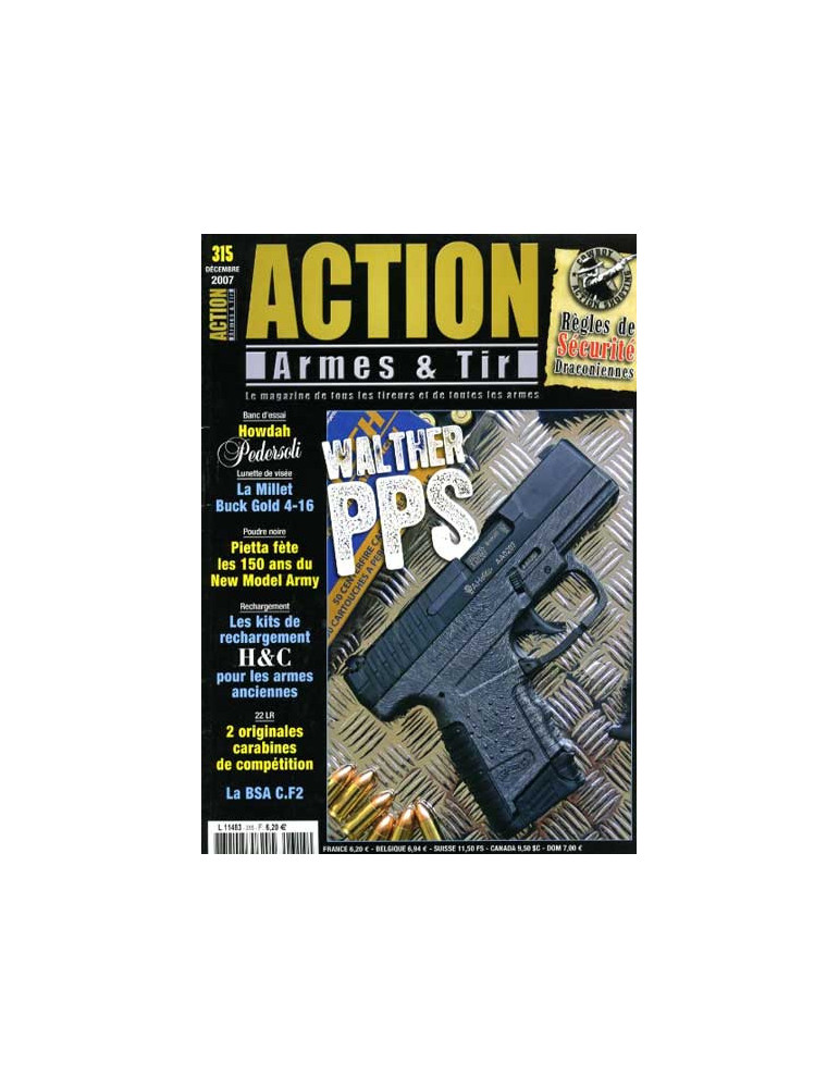 ACTION ARMES & TIR 315 ACTION ARMES & TIR 315