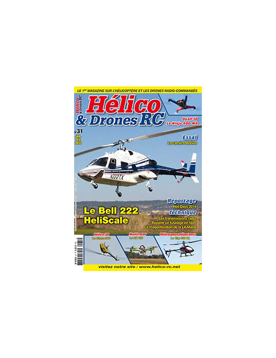 HELICO ET DRONES RC N¡31 JANV FEV 2015