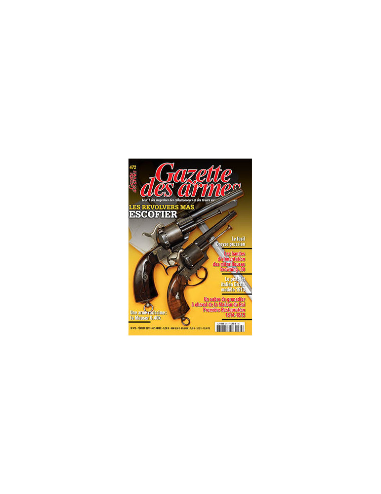 GAZETTE DES ARMES N¡472 FEVRIER 2015