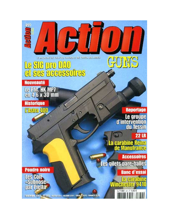 ACTION ARMES & TIR 260