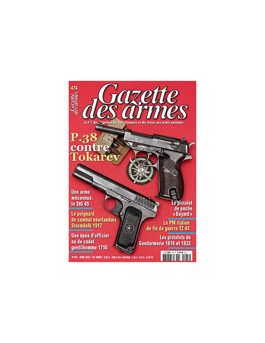 GAZETTE DES ARMES N¡474 AVRIL 2015