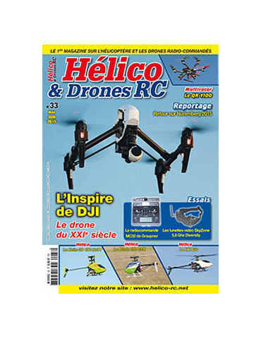 HELICO ET DRONES RC N¡33 MAI JUIN 2015