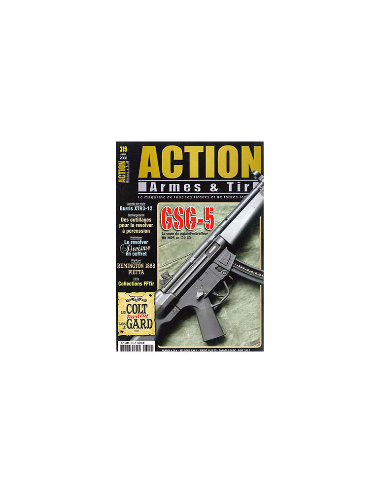 ACTION ARMES & TIR 319 ACTION ARMES & TIR 319