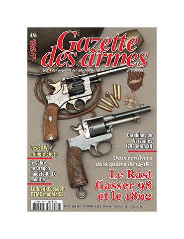 GAZETTE DES ARMES N¡476 JUIN 2015