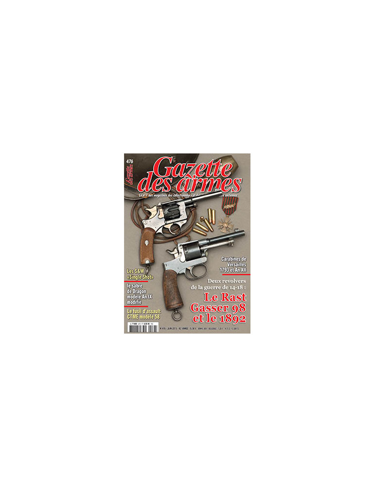 GAZETTE DES ARMES N¡476 JUIN 2015