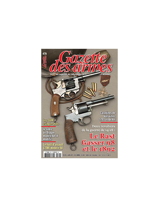 GAZETTE DES ARMES N¡476 JUIN 2015