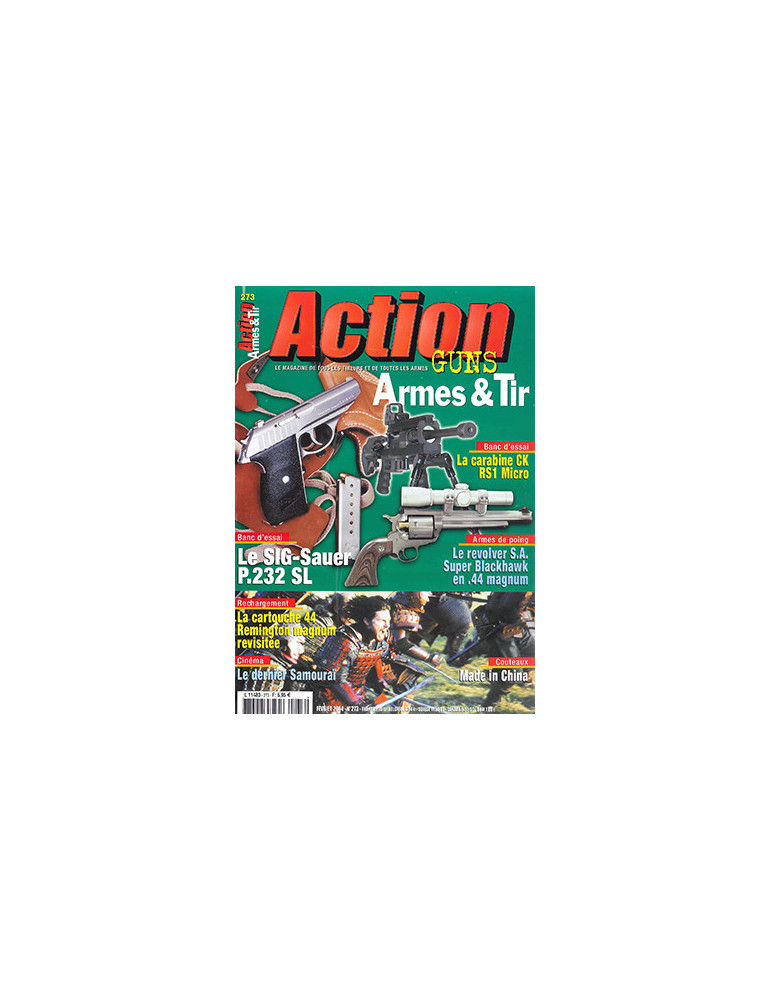 ACTION ARMES & TIR 273 ACTION ARMES & TIR 273