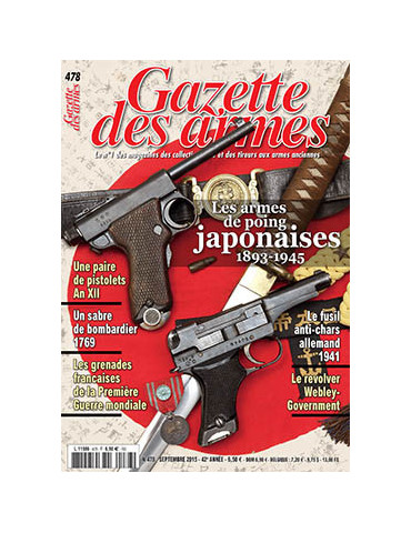 GAZETTE DES ARMES N¡478 SEPT 2015