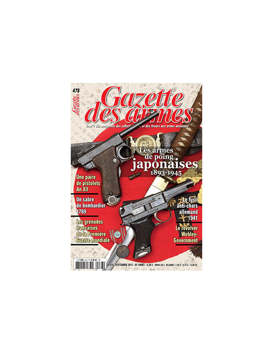 GAZETTE DES ARMES N¡478 SEPT 2015