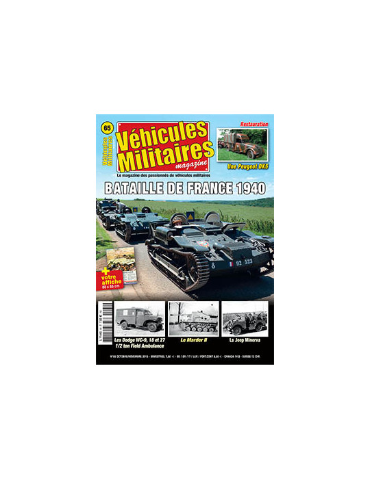 VEHICULES MILITAIRES N¡65