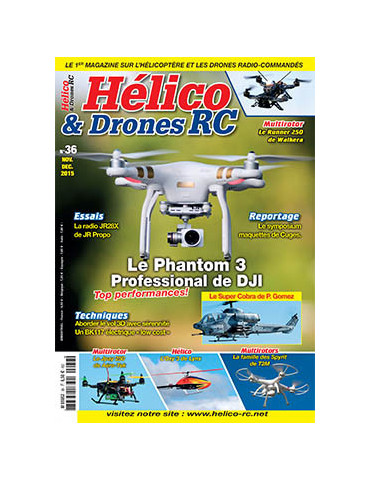 HELICO ET DRONES RC N¡36 NOV DEC 2015