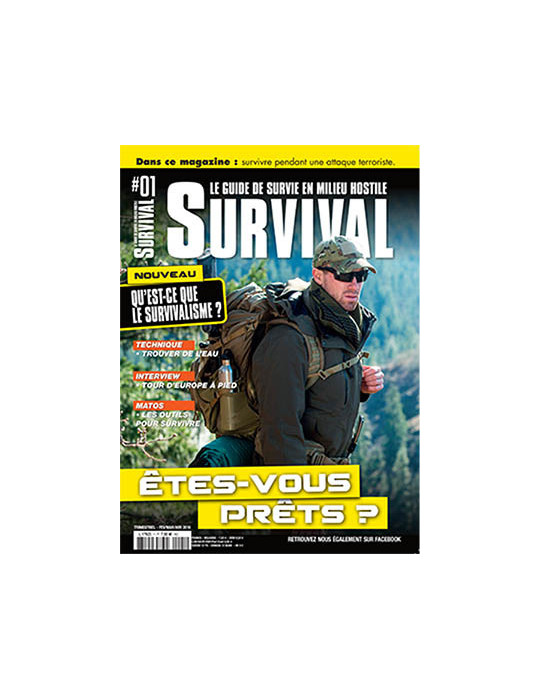 SURVIVAL N¡1 FEVRIER MARS AVRIL 2016 - PEU DÔEXEMPLAIRES DISPONIBLE